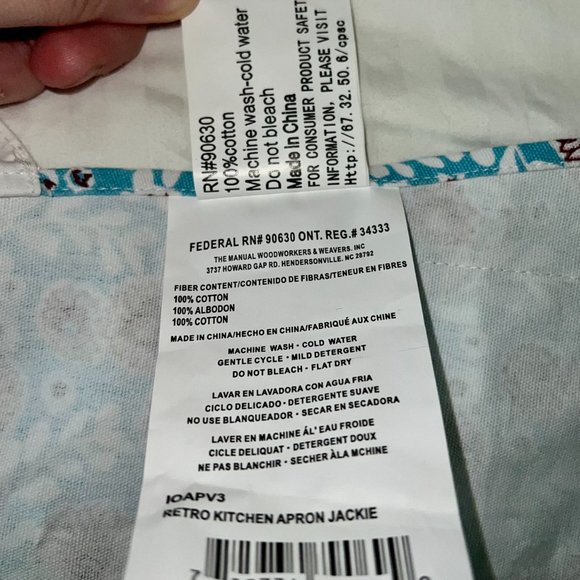 Jackie Kennedy Style Apron NWOT HTF - Picture 4 of 4